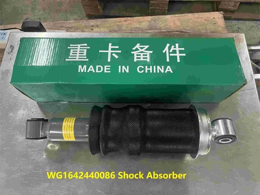 WG1642440086 Kabin Airbag Depan Shock Absorber HOWO Truck Parts Shock Absorber