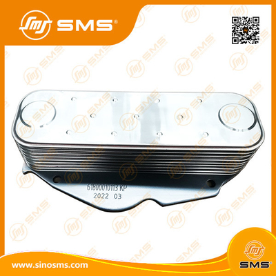 ISO9001 Weichai Engine Truck Wp12 Oil Cooler Core 6180010113