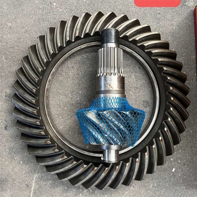 Beli 2402N1041-025/026 Pinion dan Crown Wheel HOWO Truck Parts Spiral Bevel Gear pembuatan online