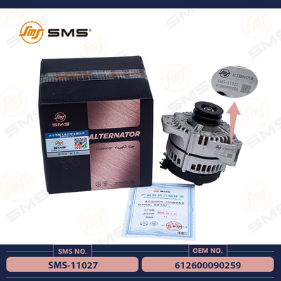 612600090259 Sinotruk Howo Truk Suku Cadang Mesin Alternator SMS-11027