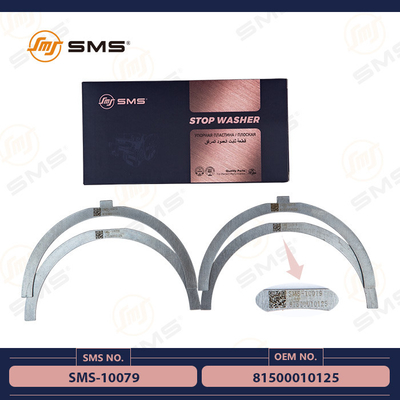 81500010125 Suku Cadang Mesin Truk Shacman Crankshaft Thrust Bearing SMS-10079