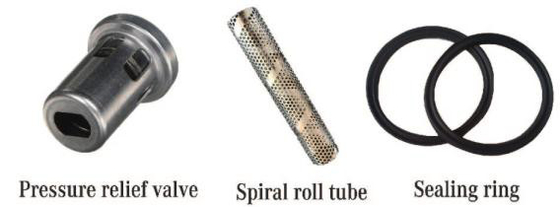 ISO9001 Filter Bahan baku Sealing Ring Disesuaikan