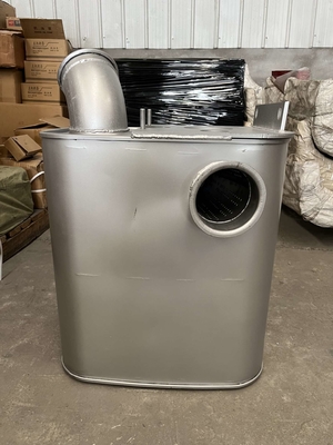 WG9727540001 Muffler Sinotruck HOWO Dump Truck suku cadang Mesin WD615