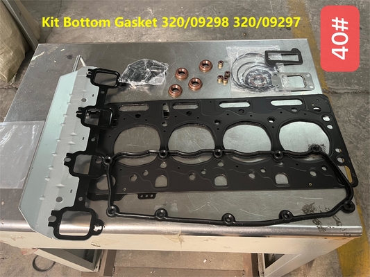 320/09298 320/09297 Kit Gasket Bagian Bawah Untuk JCB Spare Parts Gaskets Mesin Turbo