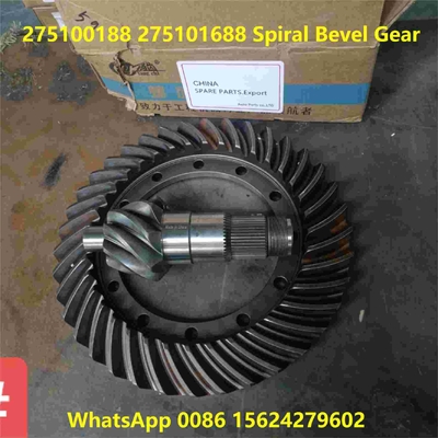 275100188 275101688 Spiral Bevel Gear Untuk XCMG ZL50G ZL50GN Wheel Loader suku cadang