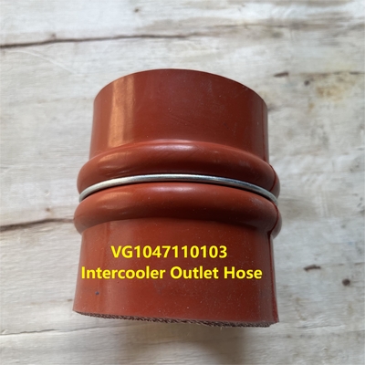 VG1047110103 Selang Outlet Intercooler HOWO Bagian Truk VG1047110103/1 Exhaust Manifold A7 WD615