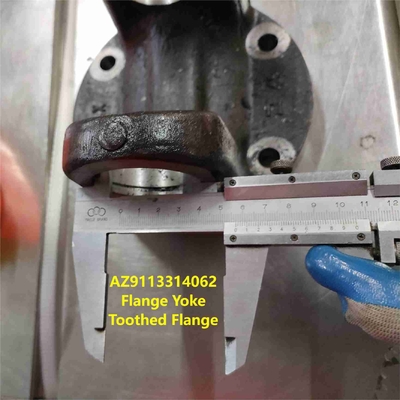 AZ9113314062 Shacman truk suku cadang gigi flange yoke 57X152