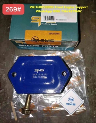 WG1680590095 HOWO Truck Parts A7 Front Engine Support Mounting Bracket