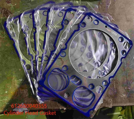 612600040355 Gasket Kepala Silinder HOWO Bagian mesin truk