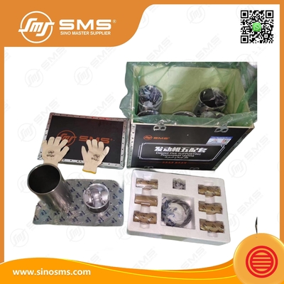 612600030017 Silinder Liner Piston Ring WD615 WEICHAI Bagian Mesin Lima Mendukung