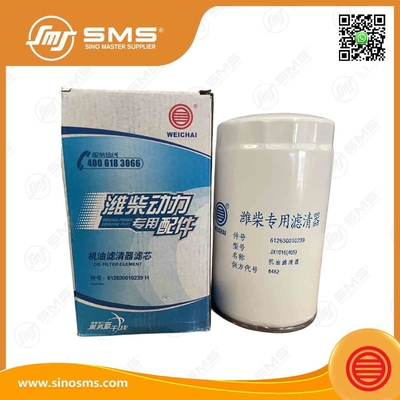 612630010239 Filter Minyak Spin-on WEICHAI Bagian Mesin