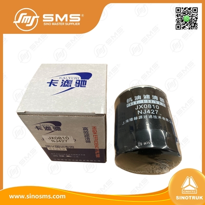 JX0810 NJ427 Spin-On Oil Filter HOWO Bagian truk