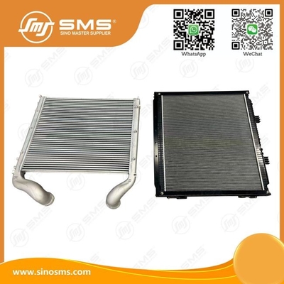 Radiator 812W06100-0002 HOWO Truck Parts Intercooler Tank Air Mesin Radiator