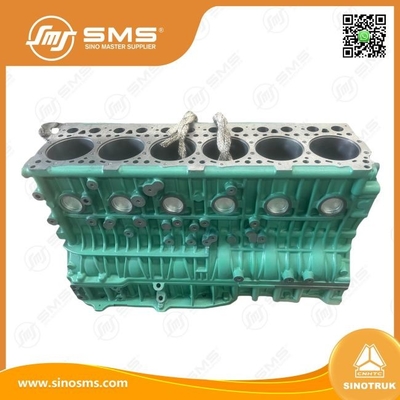 Blok silinder D12 HOWO Bagian truk Blok mesin