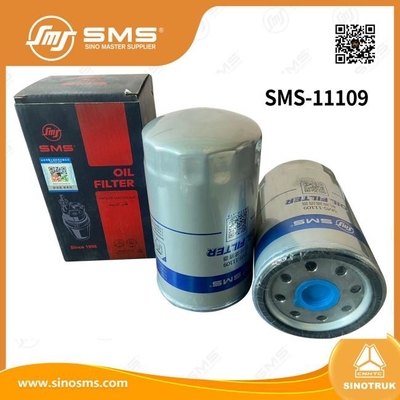 Euro 2 Vg124607003 Filter minyak hidraulik Diesel HOWO Bagian truk