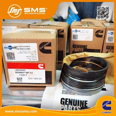6BT5.6 Mesin CUMMINS Cincin Piston 3806285 15*15*15CM