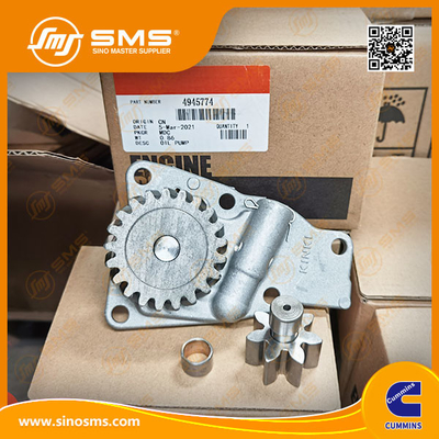 Mesin ISO9001 QSB3.3 4945774 Pompa Minyak CUMMINS 12 * 12 * 7CM