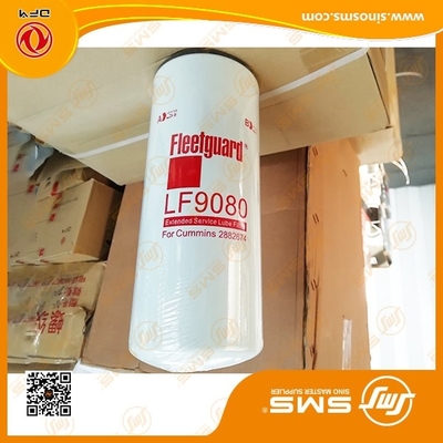 LF9080 Spin On Filter Oli Truk Ukuran Standar Suku Cadang Truk DFM