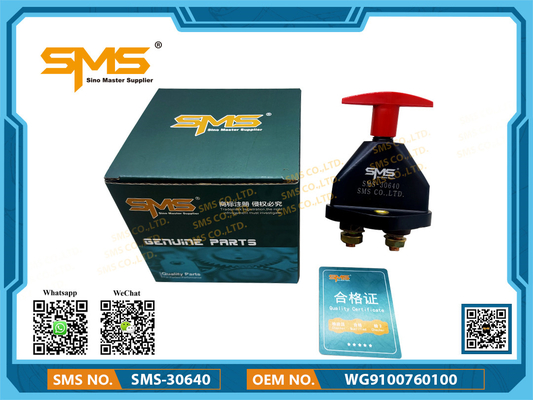 WG9100760100 Saklar Daya Utama Suku Cadang Truk Sinotruk Howo